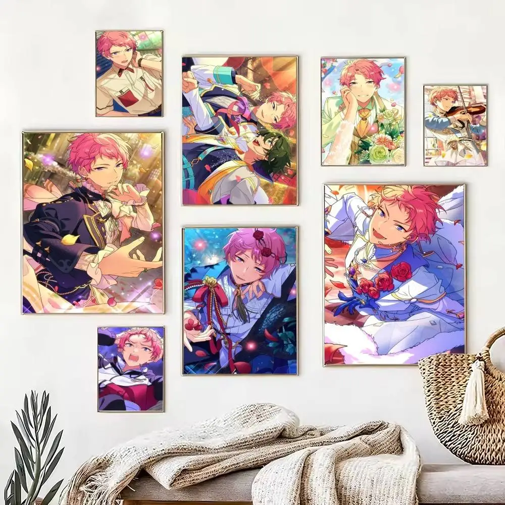 Shu Itsuki Anime Character  Poster High Quality Dorm Living Room Aesthetic Wall Decoration Painting Stickers Gift