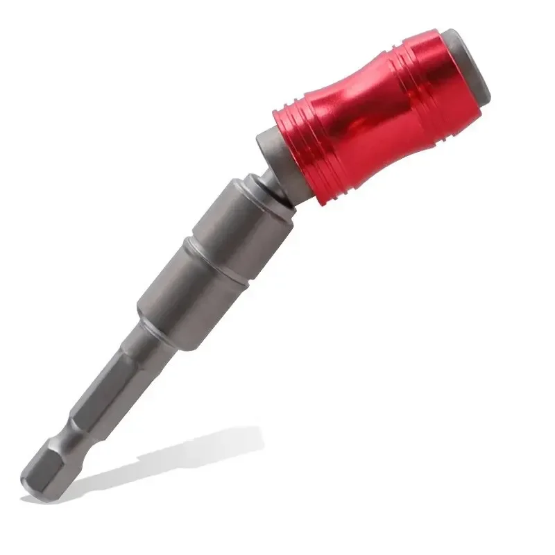 

Magnetic Swiveling Bit Tip Holder Set Drill Bit Extension Pivot 1/4 Inch Hex Quick Release Pivoting Screwdriver