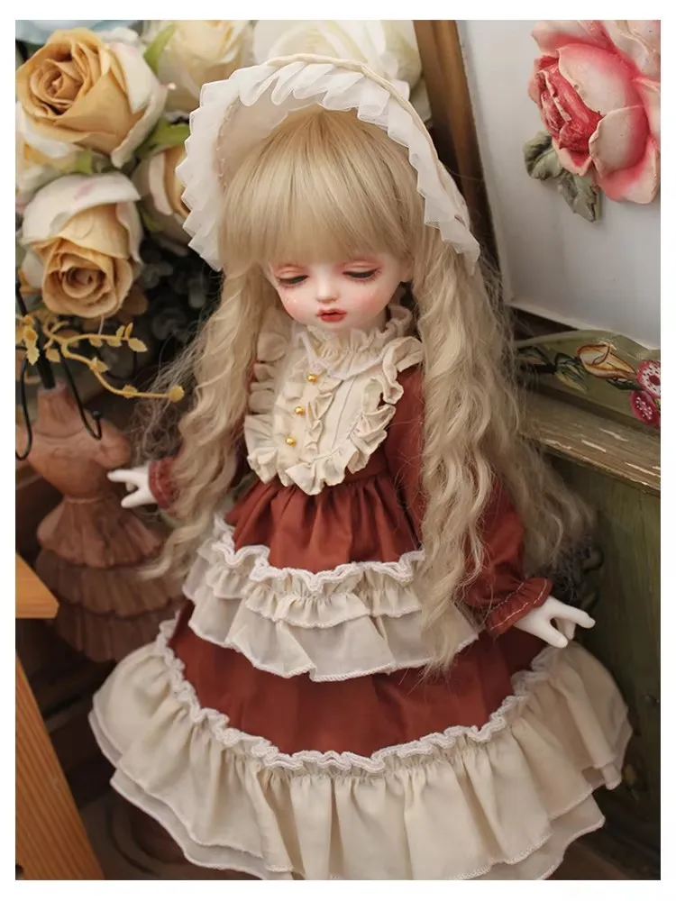 1/6 BJD Doll Dress Accessories for 1/3 1/4 BJD Blyth Doll Clothes Compatible with 1/6 Scale Collectible Figures