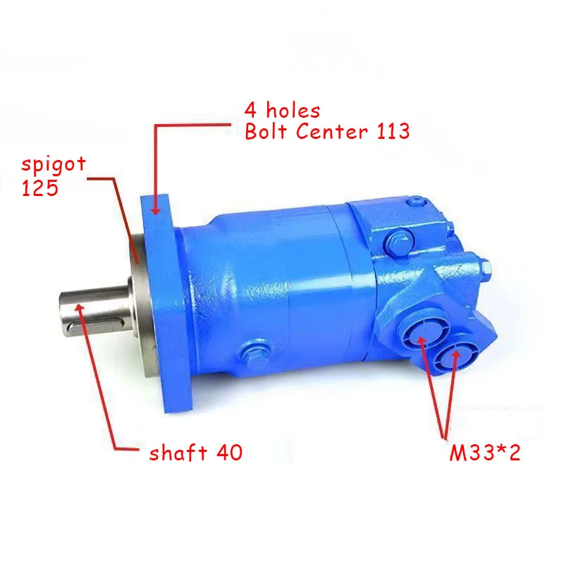 BM6/6K195/245/310/390/490/630/800/985 Drilling Rig Rotary Tiller Hydraulic Cycloidal Motor