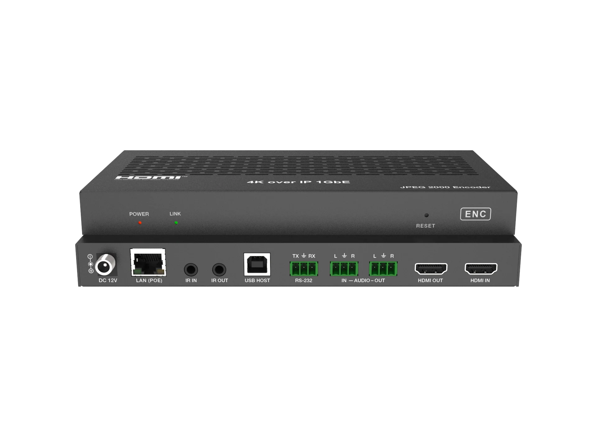 JPEG2000 4K AV über IP KVM Encoder Decoder mit Unicast, Multicast, Matrix, Videowandverarbeitung bis 9x9