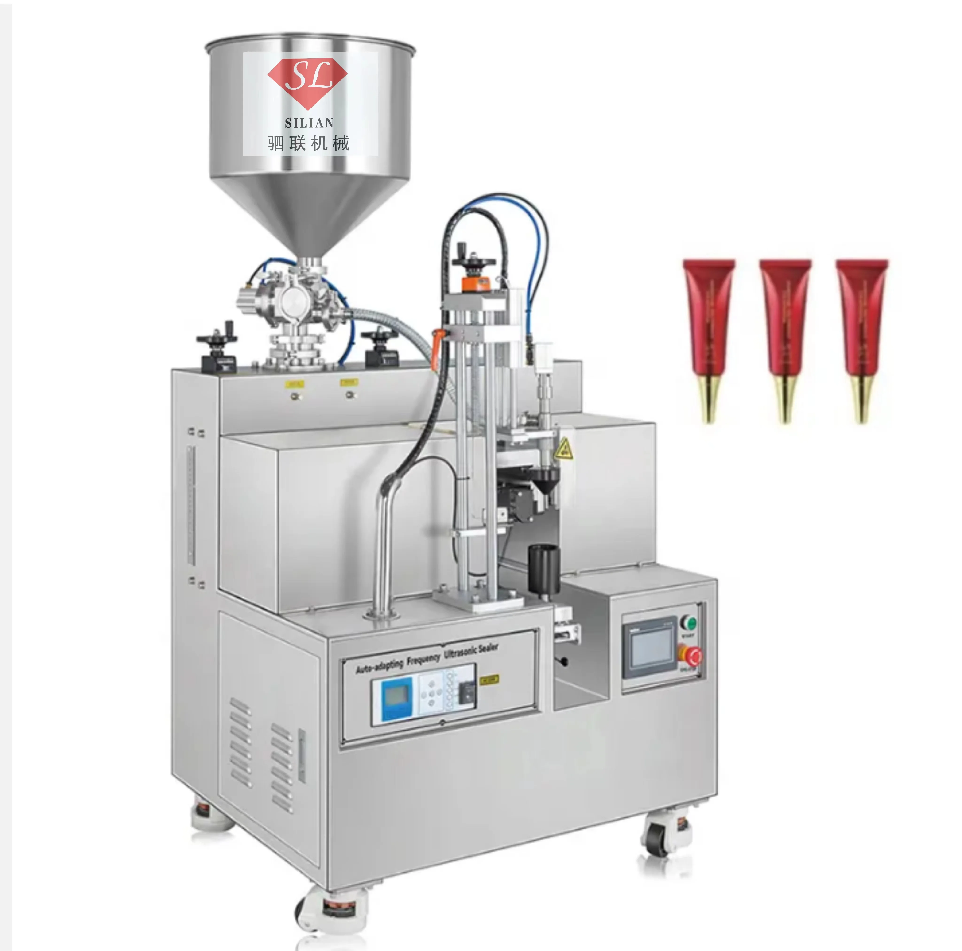 Tube Filling and Sealing Machine  Lotion Cosmetic Facial Cleaner Sunscreen  Aluminum PE Hose Filling Sealing Machine