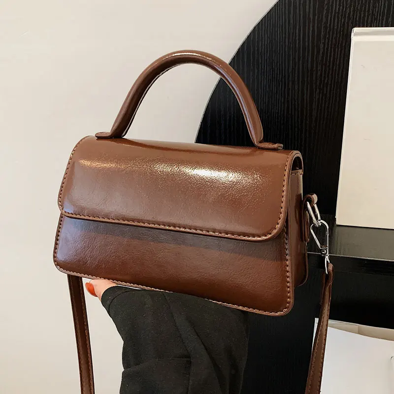 

Fashion Women's Bag Vintage Style Luxury Shoulder Bags PU Leather Women Crossbody Bag High Quality Female Handbags Y6032