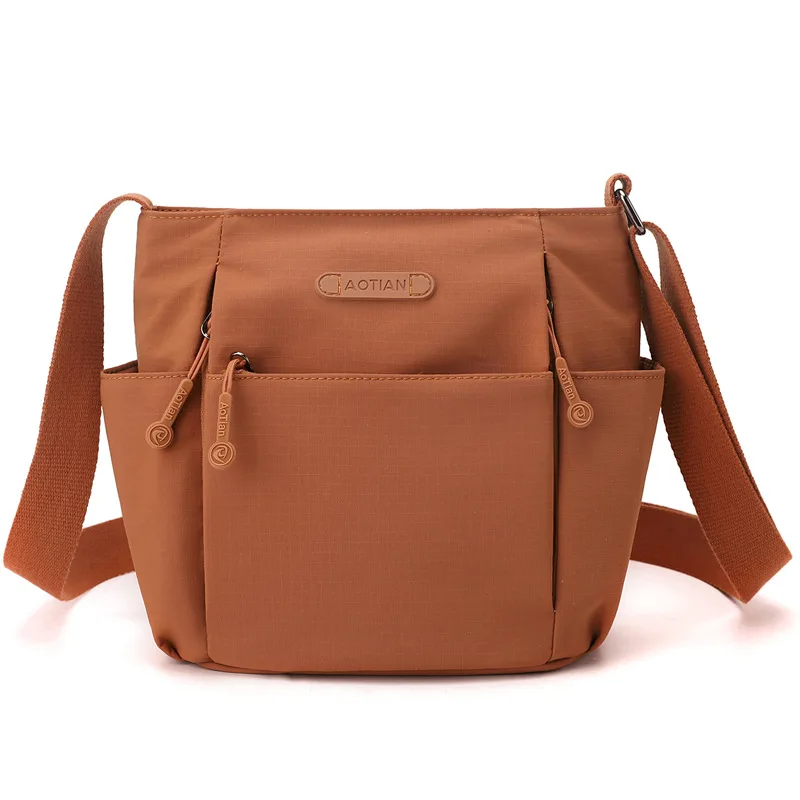 

Новая модная и повседневная женская сумка через плечо с несколькими отделениями, легкая и универсальная сумка-оксфорд через плечо для поездок на работу