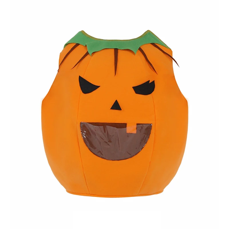 Costume da zucca di Halloween Capodanno Costumi da spettacolo per bambini Puntelli cosplay Vestito operato da festa di carnevale per ragazza ragazzo