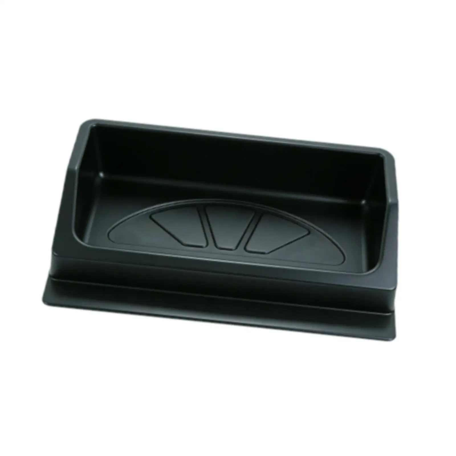 

Professional Range Ball Tray Plastic Golf Ball Holder Sturdy Black for Training Mat Setup