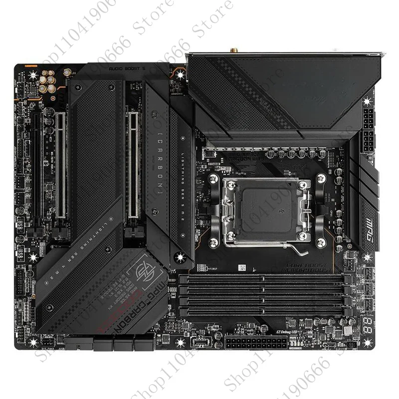 

QQ For MSI MPG X670E CARBON WIFI Motherboard Socket AM5 DDR5 HDMI+DP ATX.