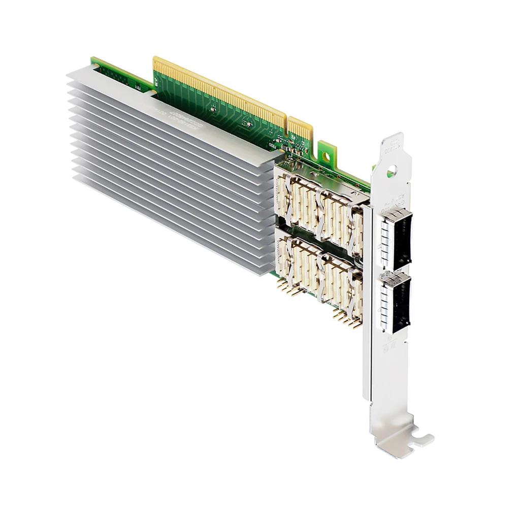 100G PCIe 4.0 X16 Server-NIC Dual QSFP28 Port Intel E810 Ethernet-Adapter mit SR-IOV für Cloud-Virtualisierung VMware Linux – Detail 1