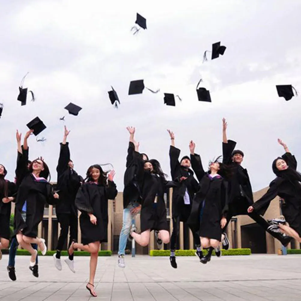 

Graduation Hat Adult Cap for Students Ceremony Party Supplies Lightweight Classic Design Tassels Men Women