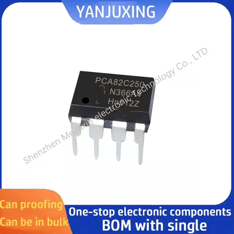 5PCS PCA82C250N DIP-8 Driver Receiver Transceiver Chip for Electronics