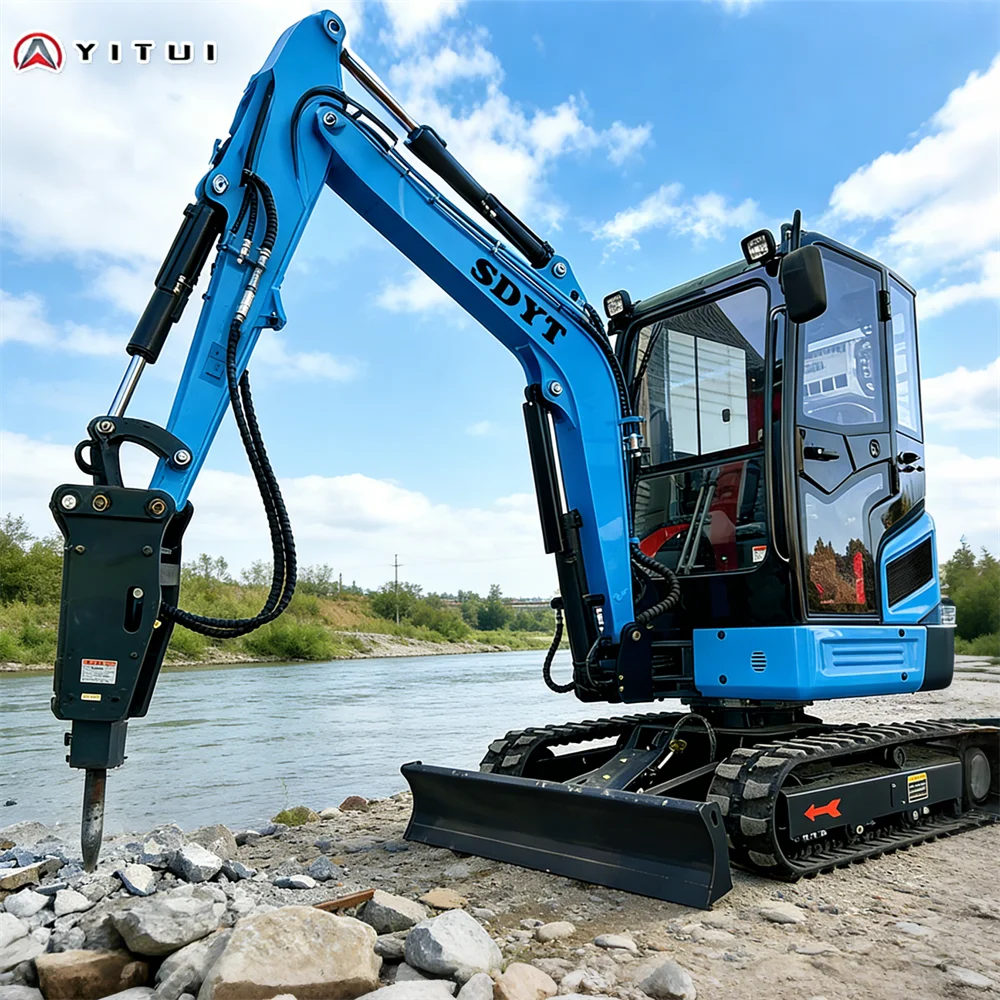 

Customized Mini Excavator Models Complete Variety Of Application Scenarios Diesel Engine Equipped With 2 Tons Mini Excavator