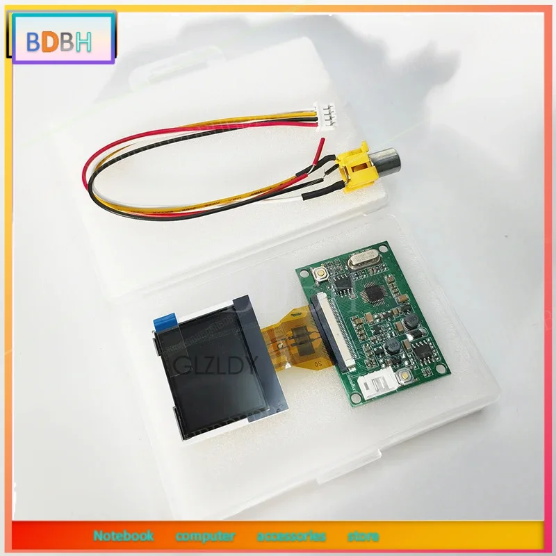 Kit de Módulo de Pantalla LCD de 1.5 Pulgadas, Conmutación Automática NTSC/PAL, Pantalla LCD 480*240 4:3, RCA AV para Timbre de Puerta, Brillo de Color Ajustable para Automóvil