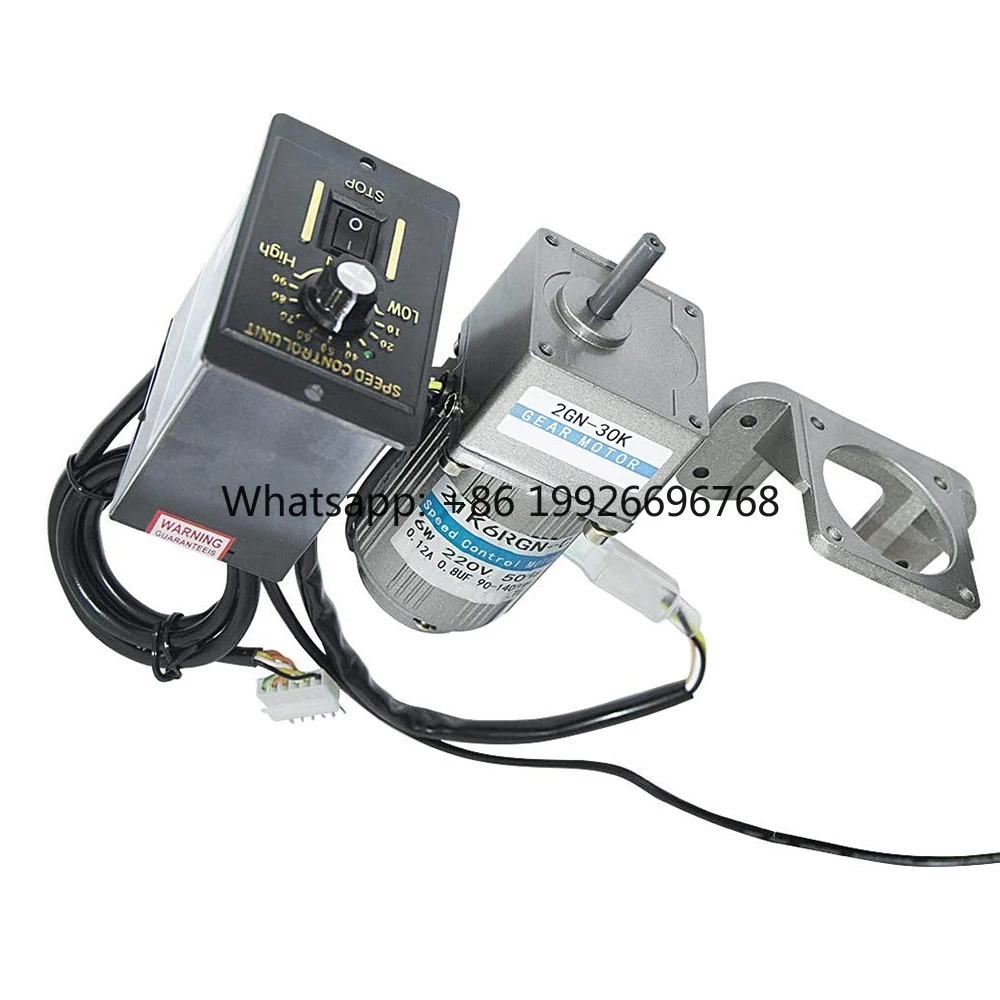 

Miniature 40W AC Speed Motor Single/ Three-Phase Induction Type110v 220v Reducer Gear Motor