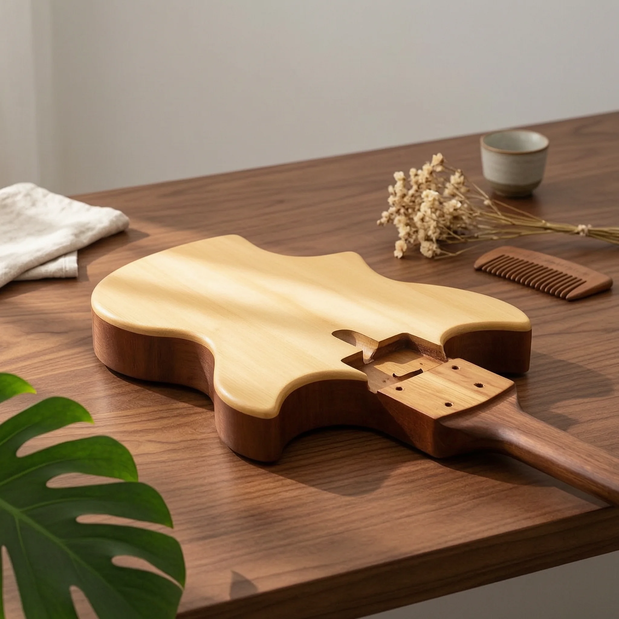 guitar-body-blank-diy-guitar-body-with-cutaway-pre-drilled-standard-size-for-luthiers-luthiery-workshop