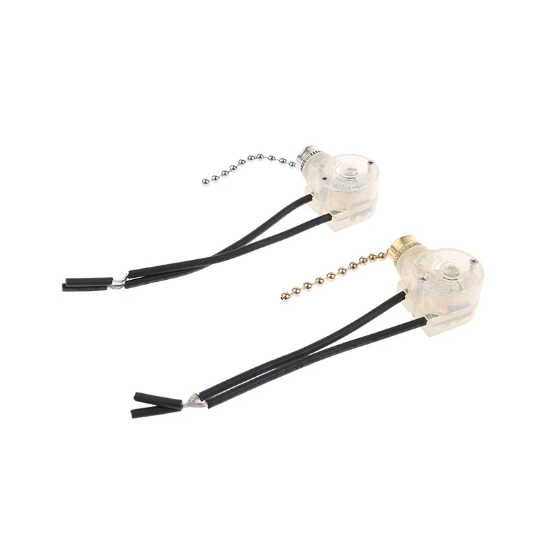 1PC Wall Light pull Rope Switch Universal Chain Ceiling Fan Lamp Replacement Parts