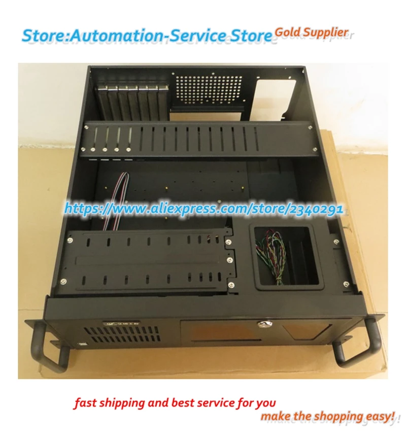 4U-Computerserverscheibe kann 7 50 cm tiefe Platte ein großes Industriegehäuse CD-ROM installiert werden