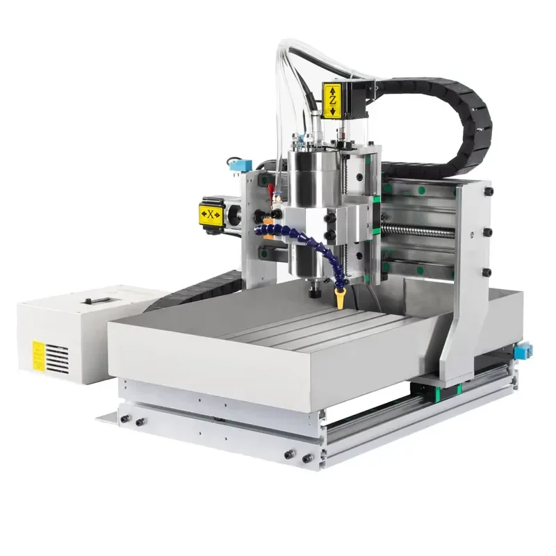 for Hobby 3D CNC Router 3040 6040 6090 1.5KW 2.2KW Spindle 3 4 Axis CNC Milling Engraving Drilling Carving Machine with Water