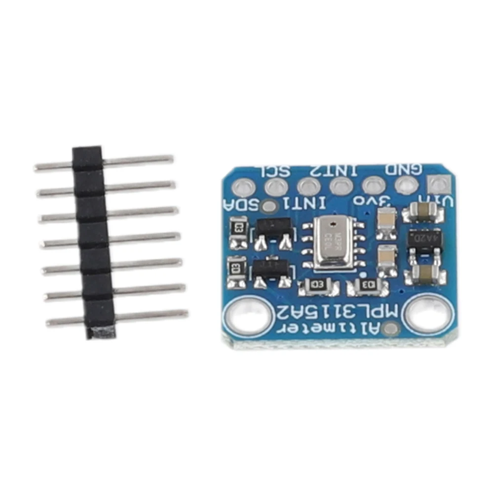 MPL3115A2 I2C Barometric Intelligent Temperature Pressure Measure 2.5-5V Temperature Pressure Altitude Sensor for Arduino