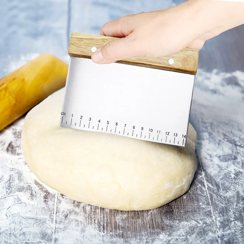 Stainless Steel Dough Scraper 5