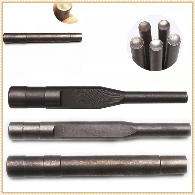 

Half Hollow Rivet Punch Manual Press Knocking Crimping Flanging Hand Tool Riveter Machine Accessories