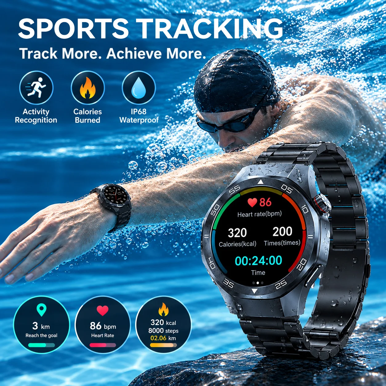 Smartwatch em promoção, com GP - Smartwatch Watches For Sale avaliação e preço
