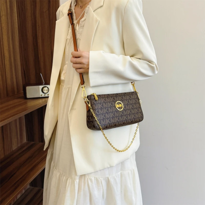 أزياء المرأة الكلاسيكية حقيبة عالية الجودة شعبية حقيبة كروسبودي الاتجاه العلامة التجارية رسالة سلسلة حقيبة الكتف مصمم حقيبة يد فاخرة #5