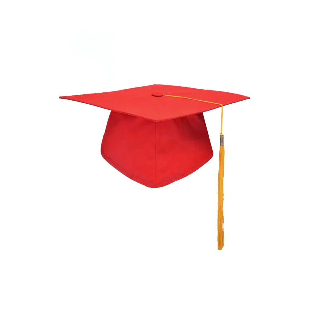 1PC berretto da laurea per adulti Unisex con nappa regolabile 2022 fotografia University scapoli Master Doctor Academic Hat