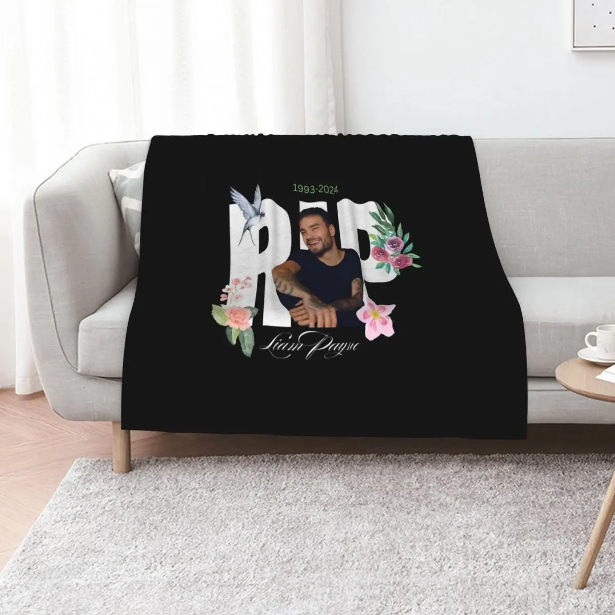 

liam payne Throw Blanket Multi-Purpose Sofa Throw Polar Single Blankets
