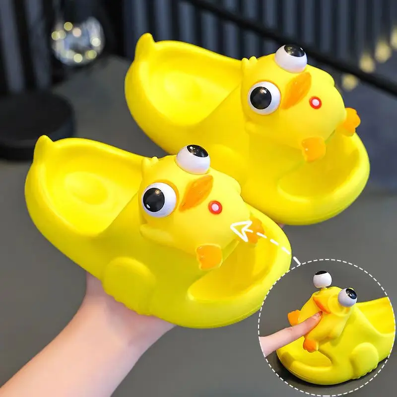 Summer Children's New Cartoon Slippers Boys Girls Soft Sole Non Slip Home Slipper Bathroom Slipper Outdoor Slipper