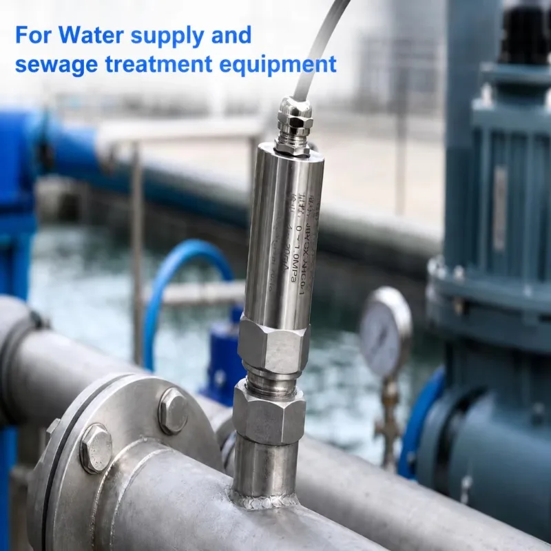 IP68 RS485 Water  Pressure Transmitter 0-10V 4-20mA 0-100bar 0-250bar 0-600bar Range  G1/4 1/2NPT  Pressure Transducer for Water - view 4