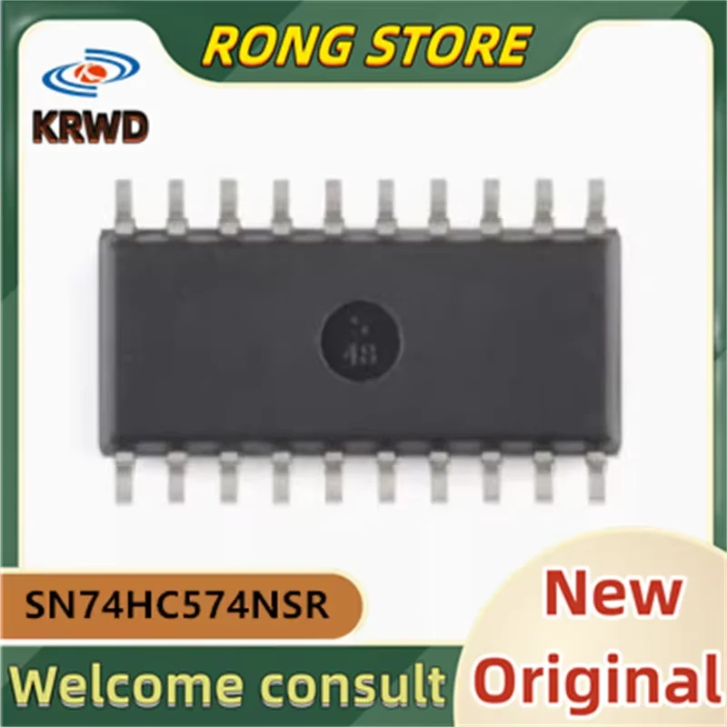 (10 قطعة) HC574 رقاقة جديدة ومبتكرة IC SN74HC574NSR 74HC574NSR SOIC-20