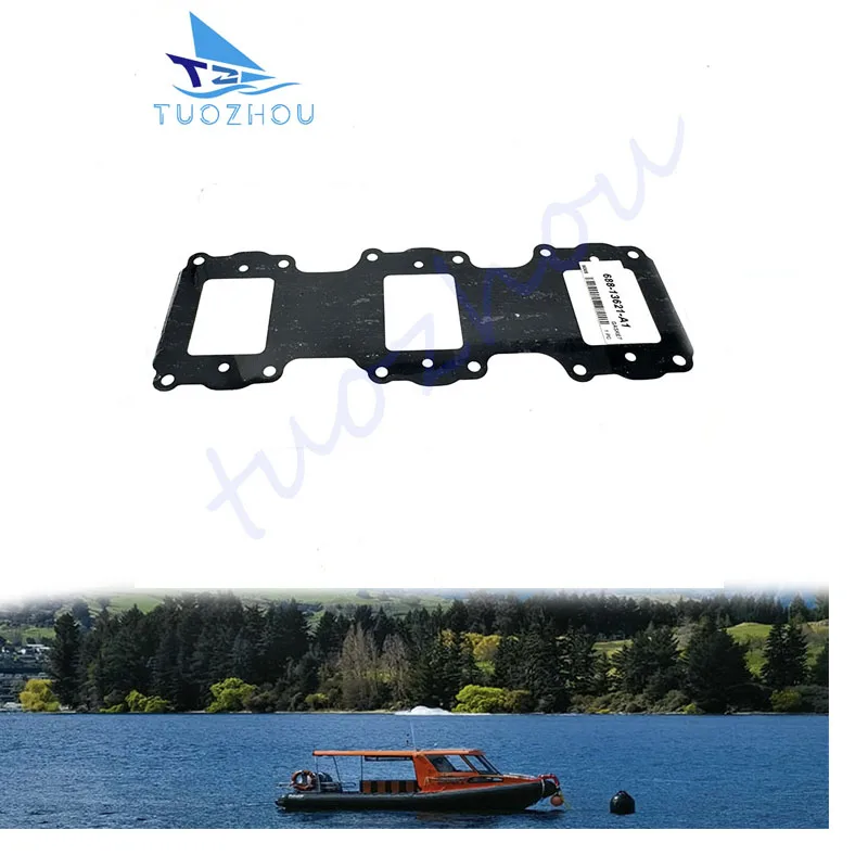 

Прокладка для морских двигателей Yamaha Outboard 75HP 85HP 90HP, артикулы 688-13621, 688-13621-00, 688-13621-A1