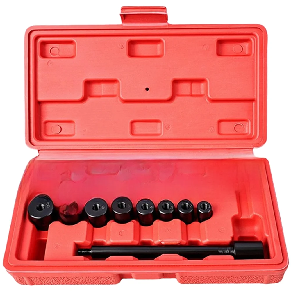 17pcs Clutch Alignment Tool Kit Clutch Aligner Hole Corrector Tools With 16pcs Collects For Transmission Flywheel Installation ﻿