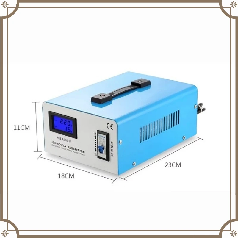 1000VA 1000W Ring Isolation Transformer 220V to 220V AC Audio Isolated Power Converter Anti-interference Safety Power Supply