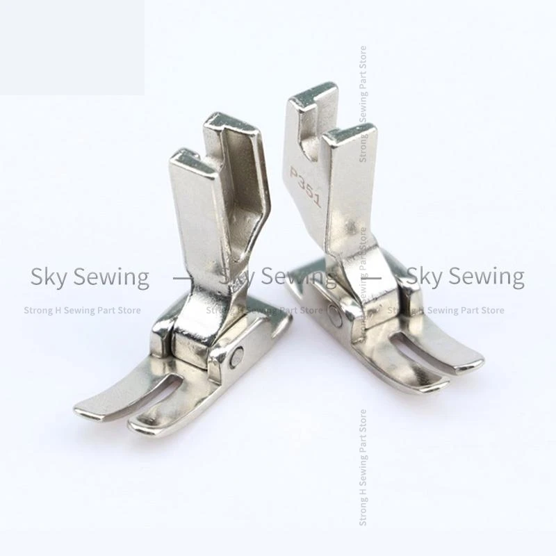 P351 Presser Foot Sewing Machine Presser Foot Flat Car 0.5 Electroplating Presser Foot Industrial Sewing Machine Accessories