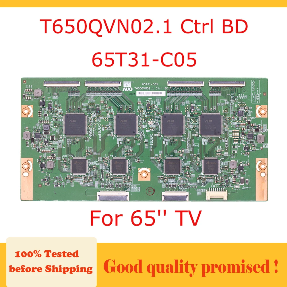 

T650QVN02.1 Ctrl BD 65T31-C05 65'' Tcon Board 65 Inch TV Circuit Logic Board T650QVN02.1 65T31-C05 Original TV Parts T-con Board