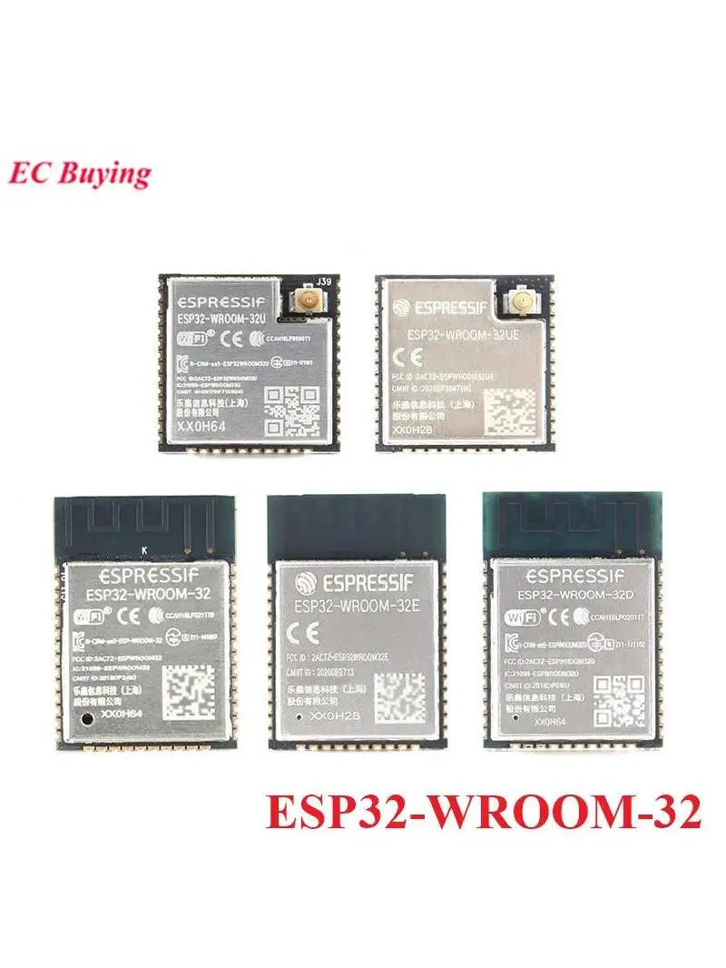 ESP32-WROOM-32 ESP32 WROOM ESP-32 4MB 8MB 16MB Dwurdzeniowy Moduł WiFi Bezprzewodowy BLE MCU ESP32-WROOM-32 -32UE -32U -32E -32D — zdjęcie produktu 7