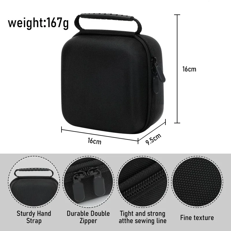 Hard Shell Shockproof Bag For  Mac Mini M4 2024 EVA Shock Resistance Outdoor M4 pro Accessory Anti Scratch case