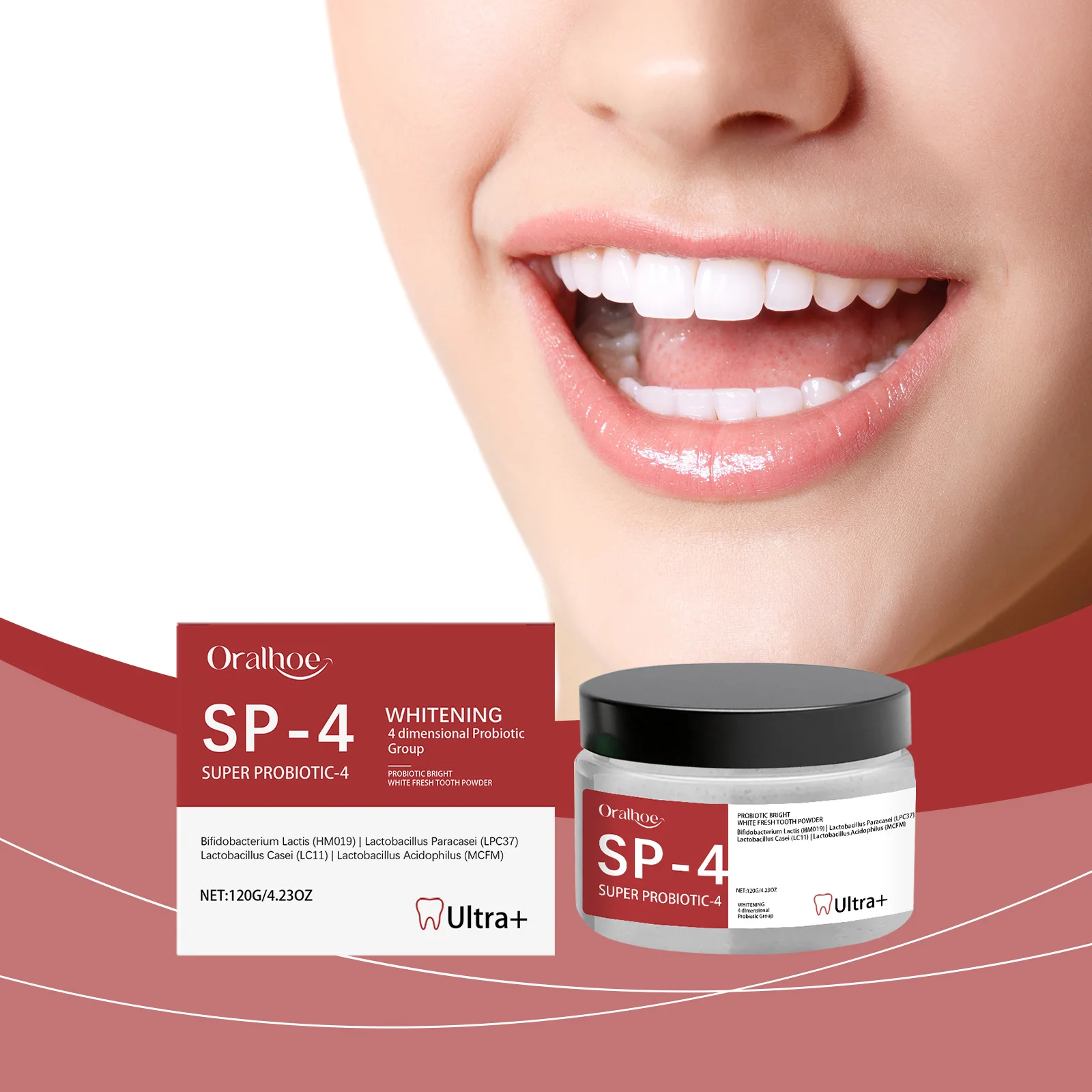 

Gentle Stain-Removing Tooth Powder - Cleans & Brightens Teeth, Protects Gums & Enamel, Freshens Breath for Oral Care