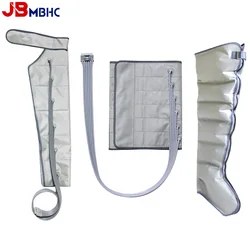 6 Cavity Electric Air Compression Massager Accessory Leg Arm Waist Boot for Circulation Lymphatic Drainage Pressotherapy Machine