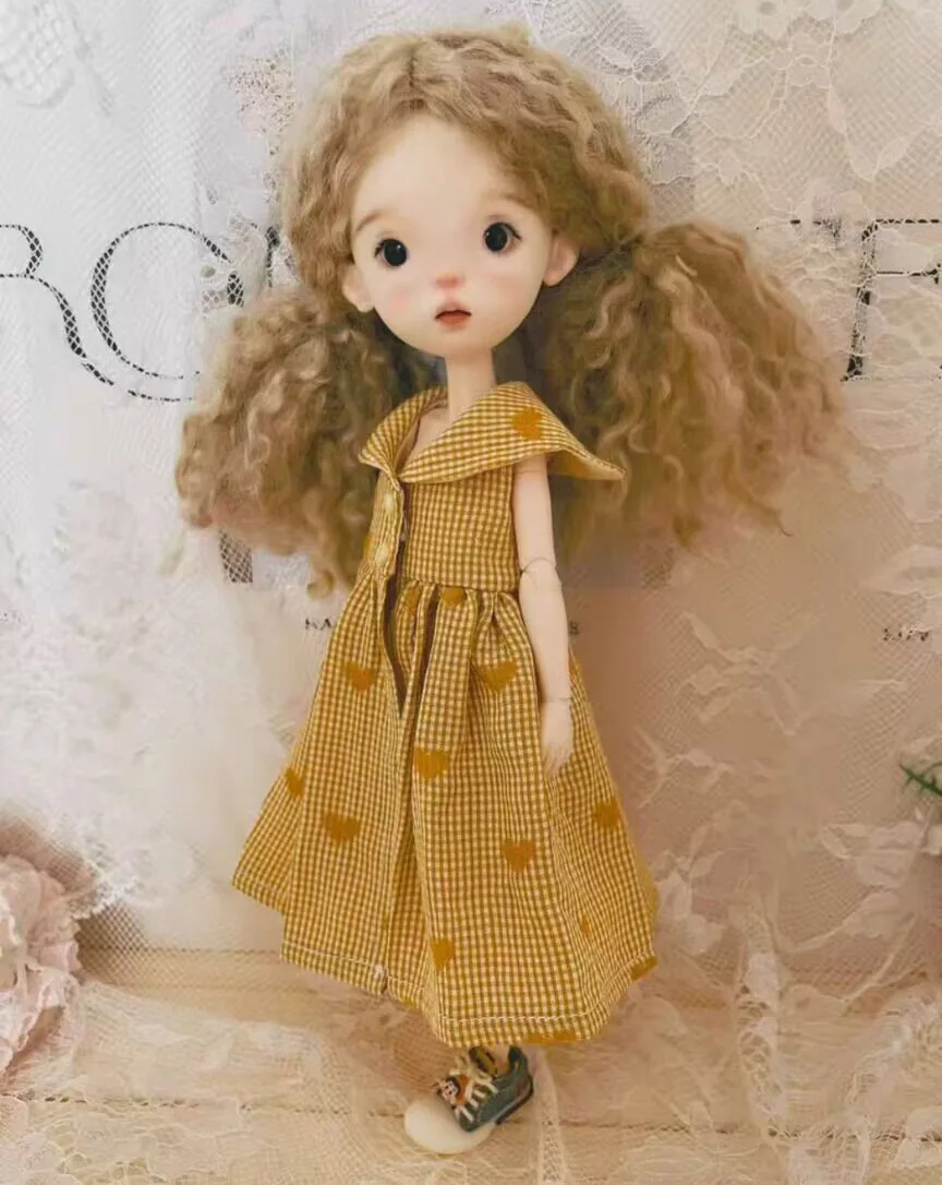 1 قطعة 2025 نمط القلب الكلاسيكي Blythe/Landoudou قطعة واحدة (صالح لـ Lulu،ymy24،Ob22،24،26،zone، Jenny) #6