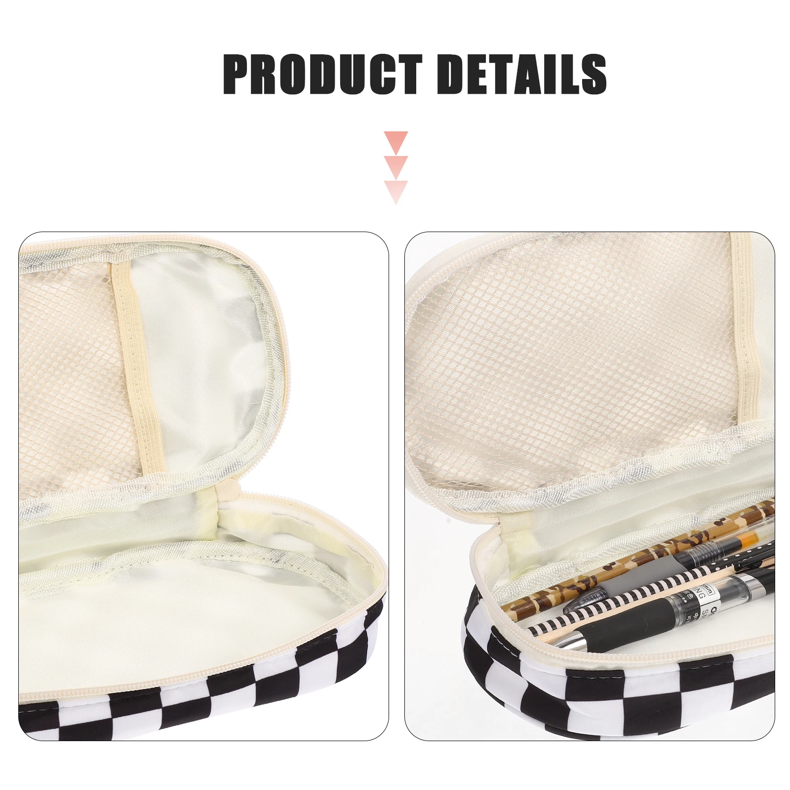 

Large Capacity Pencil Case Organizer Stationery Box Pen Storage Bag School Supplies Travel Wallet Bag Portable