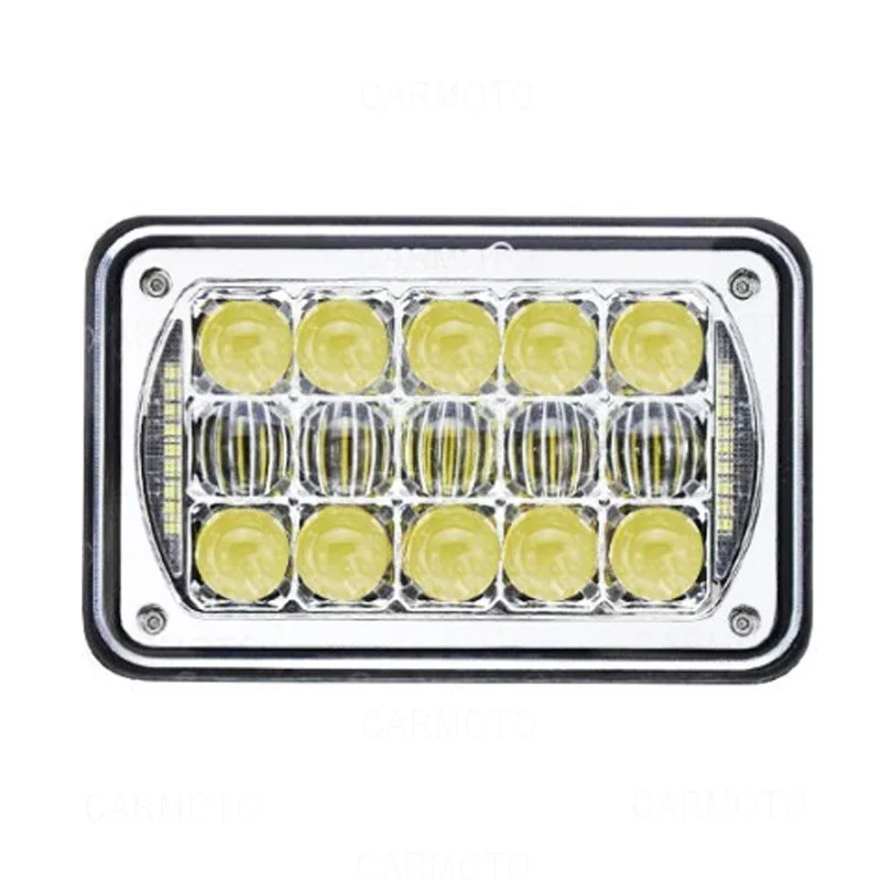 Offroad Front Headlamps square led headlight bulb 6x7inchrectangular led truck headlight kit for Jeep Cherokee XJ GMC Chevrolet