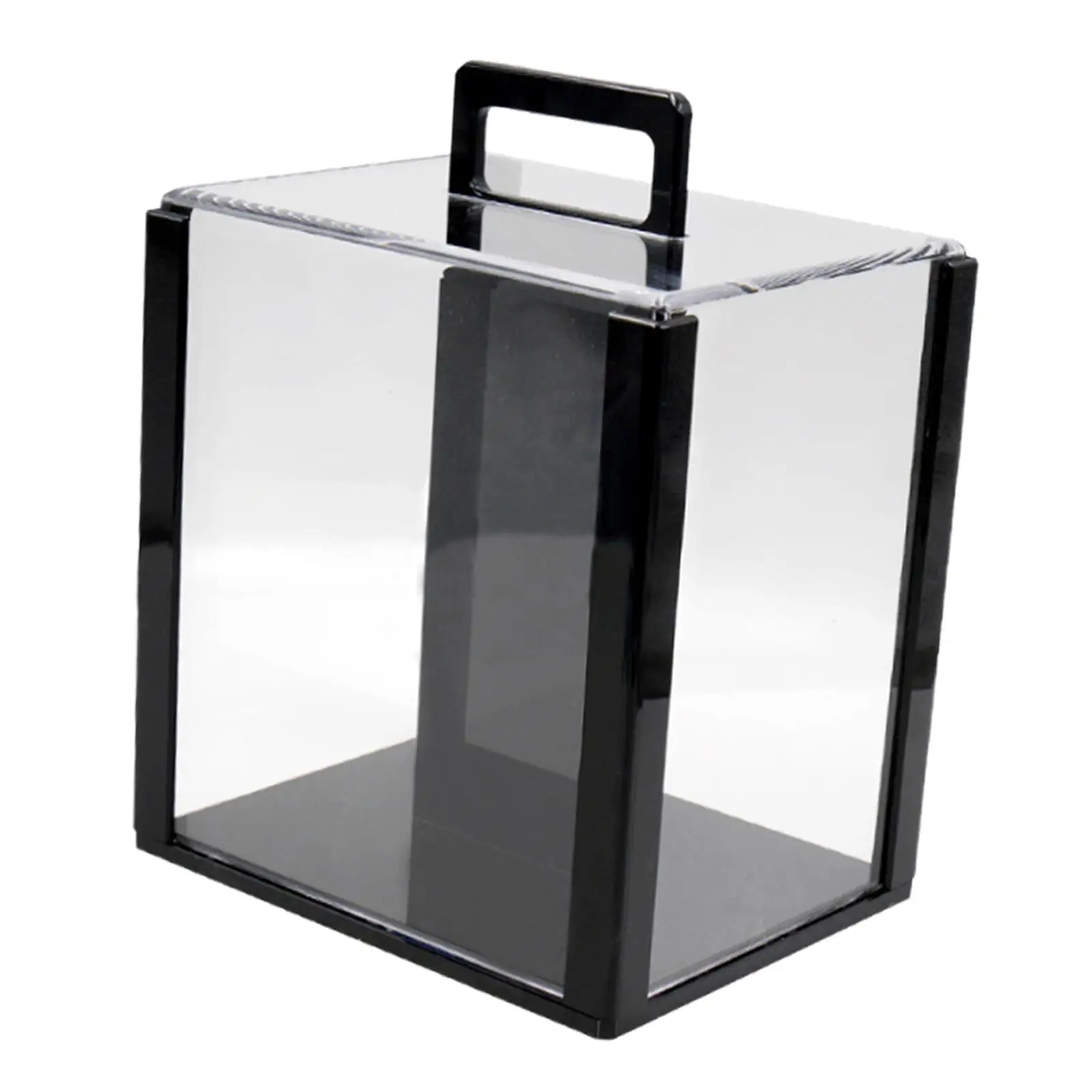 

Acrylic Chip Case Storage Box Multiuse Games Accessories Portable Carry Case Chip Holder for Club Party Commercial Game Night