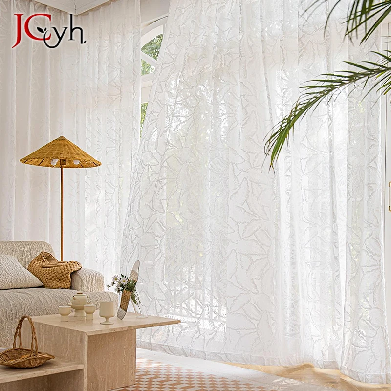 Hall Modern White Curtains for Living Room Solid Curtain in the Kitchen Cortina Blinds Rideaux Velvet Texture Home Decor Wedding