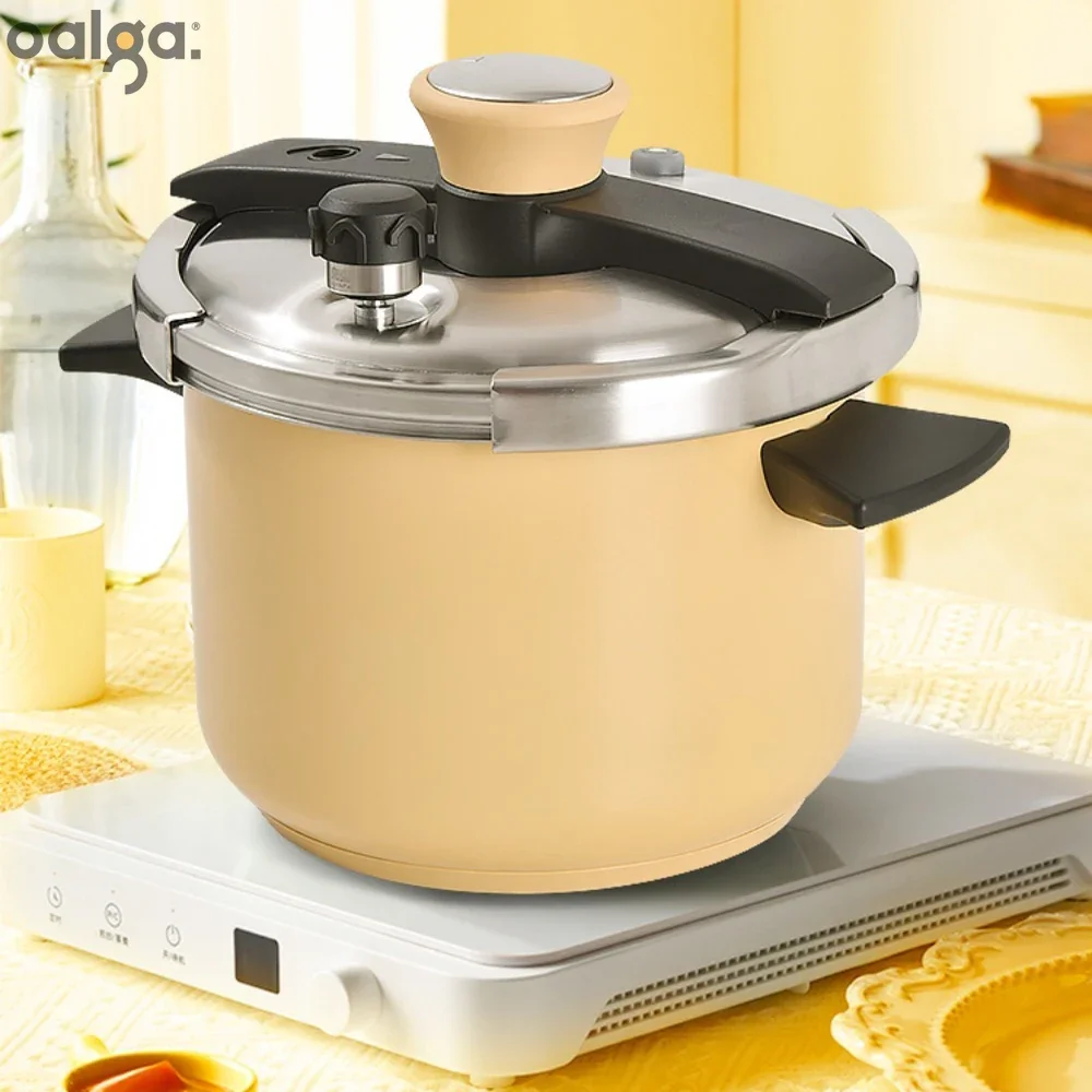 

304 Stainless Steel Pressure Cooker Large Capacity Household Induction Cooker General Explosion-proof Pressure Cooker Autoclave