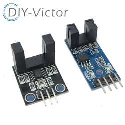 Módulo De Medição De Velocidade Óptica, Optoacoplador IR Tipo Slot, Módulo De Contador 51 AVR PIC 3.3V-5V, Kit DIY