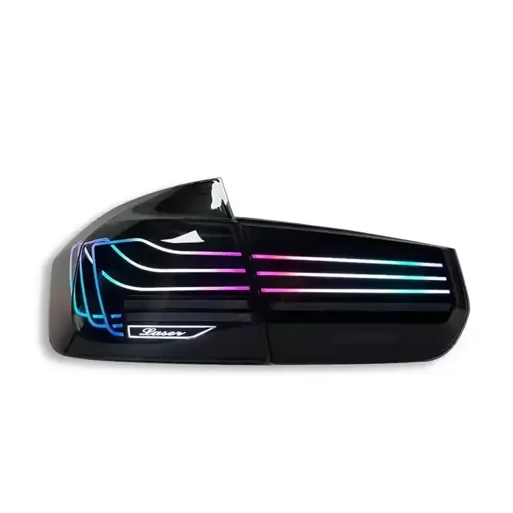 SJC Auto Upgraded Look LED RGB Style Rücklicht für 3er F30 F35 2012–2018 Autozubehör Rückleuchte Rücklicht