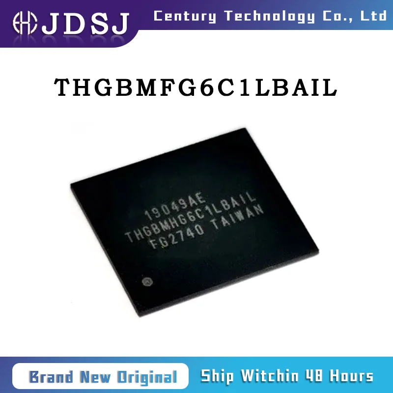 1PCS/10PCS/50PCS/100PCS THGBMFG6C1LBAIL BGA-153 Brand New Original Chip