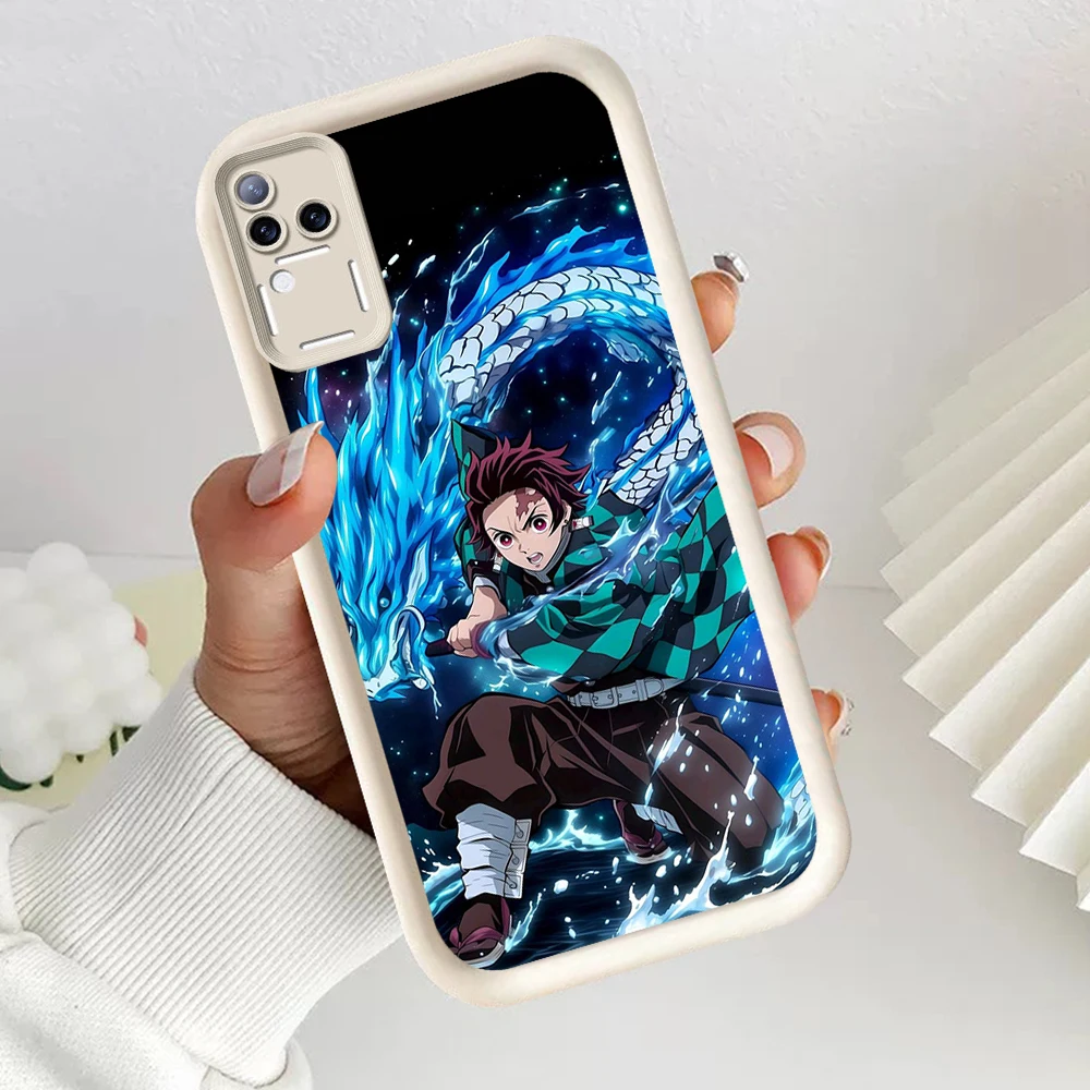Противоударный чехол премиум-класса для телефона OnePlus Nord N30 N20 CE4 CE 3 2 Lite Slim Fit Protective Cover JD-9 Demon slayer